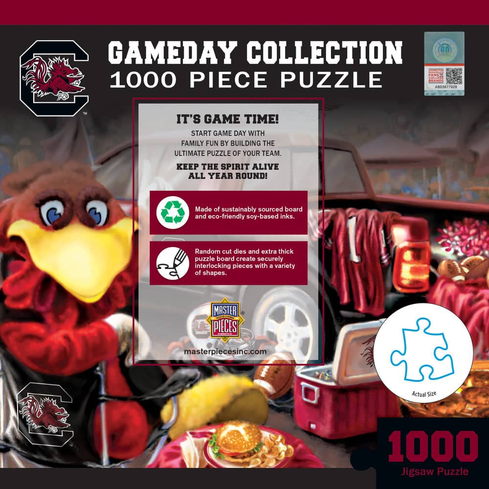 South Carolina Gamecocks - Gameday 1000 Piece Jigsaw Puzzle