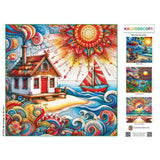 Kaleidoscope - My Cottage by the Sea 1000 Piece Jigsaw Puzzle
