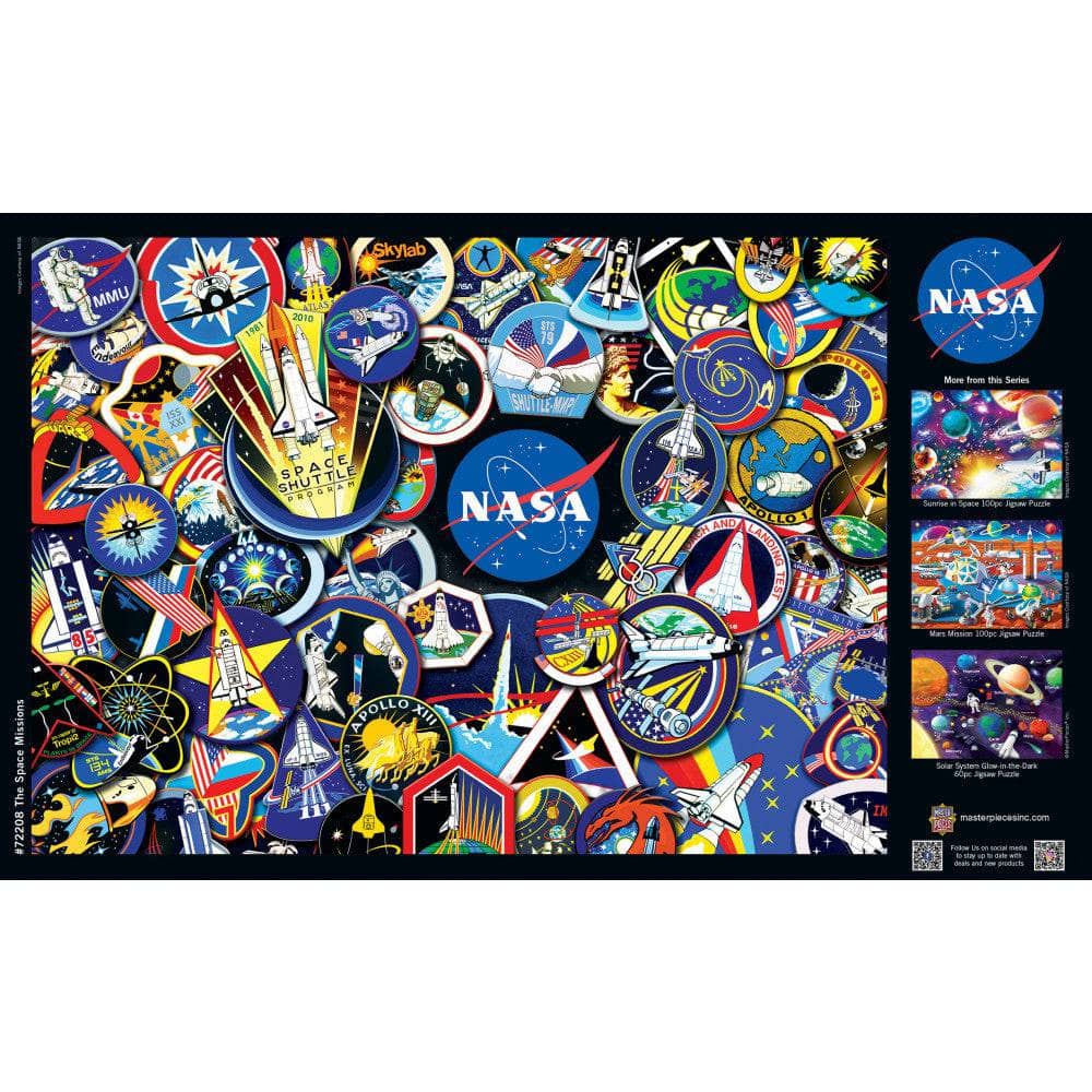 The Space Missions - 1000 Piece Jigsaw Puzzle