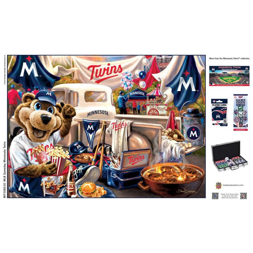 Minnesota Twins - Gameday 1000 Piece Jigsaw Puzzle