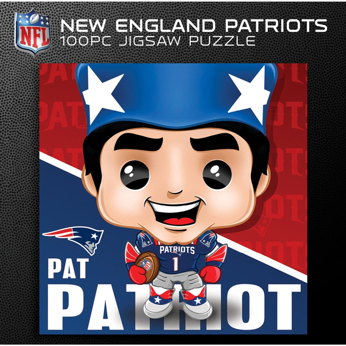 New England Patriots - NFL Mascot 100 Piece Jigsaw Puzzle