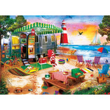 Beach Life - Oceanside Camping 1000 Piece Jigsaw Puzzle
