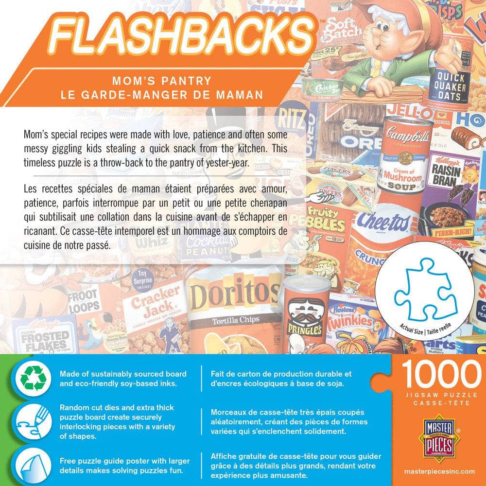 Flashbacks - Mom's Pantry 1000 Piece Jigsaw Puzzle