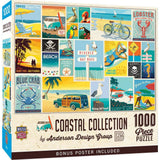 Vintage Posters - Coastal Collection 1000 Piece Jigsaw Puzzle