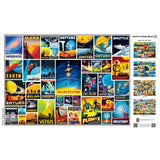 Vintage Posters - Space Travel 1000 Piece Jigsaw Puzzle