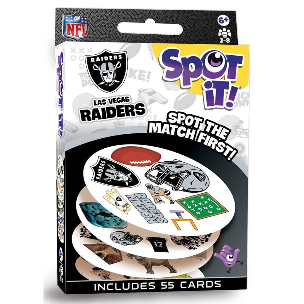 Las Vegas Raiders Spot It! Card Game