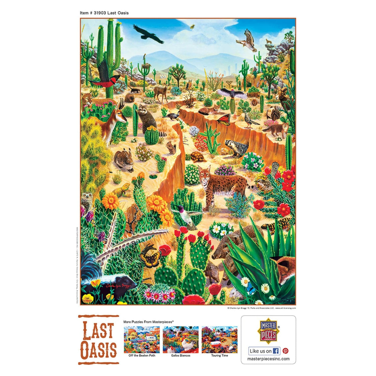 Last Oasis 550 Piece Jigsaw Puzzle