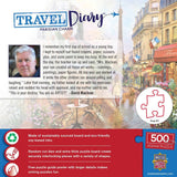 Travel Diary - Parisian Charm 500 Piece Jigsaw Puzzle