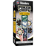 Pittsburgh Steelers 100 Piece Poker Chips