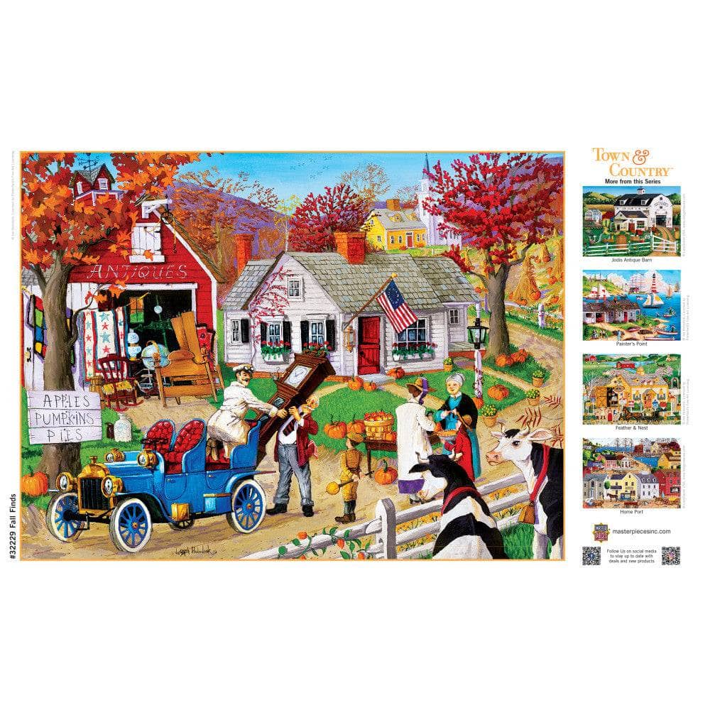 Town & Country - Fall Finds 300 Piece EZ Grip Jigsaw Puzzle