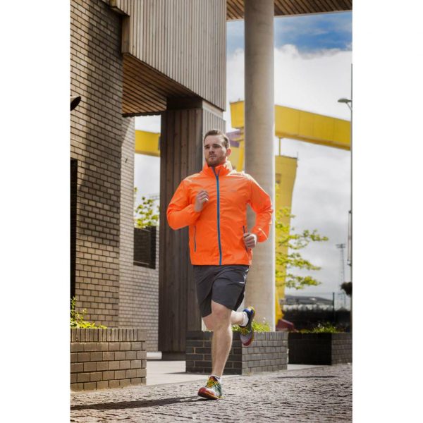 Neon Orange Mac-In-A -Sac Origin II Rain Coat