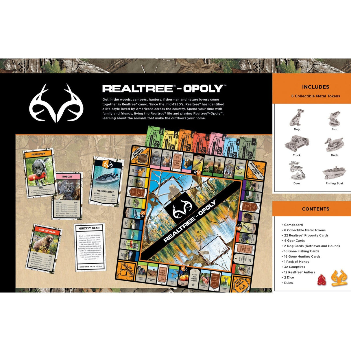 Realtree Opoly Board Game