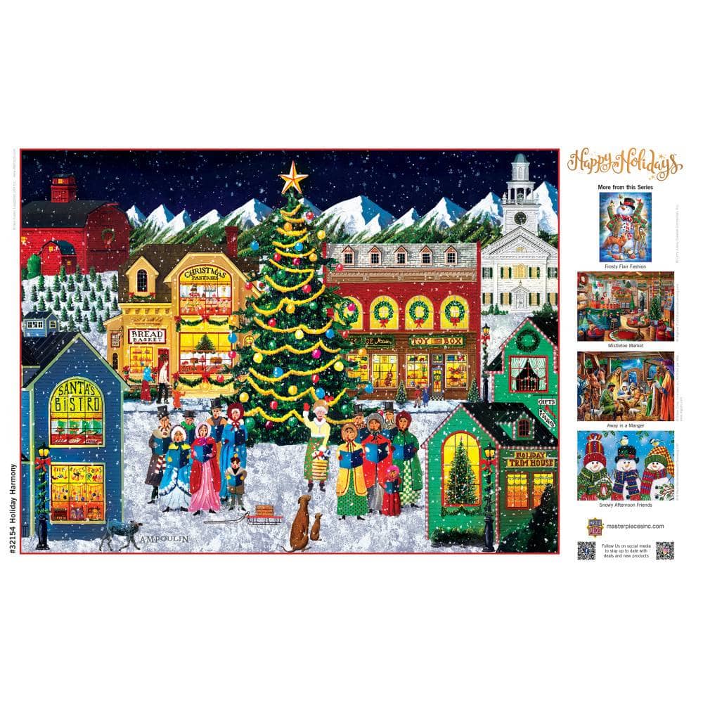 Happy Holidays - Holiday Harmony 300 Piece EZ Grip Jigsaw Puzzle