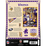 Minnesota Vikings - Locker Room 500 Piece Jigsaw Puzzle