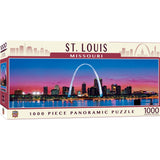 St. Louis, Missouri 1000 Piece Panoramic Jigsaw Puzzle