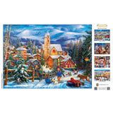 Season's Greetings - Sledding Home 1000 Piece Jigsaw Puzzle