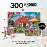 Memory Lane - Goldfinch Farms 300 Piece EZ Grip Jigsaw Puzzle