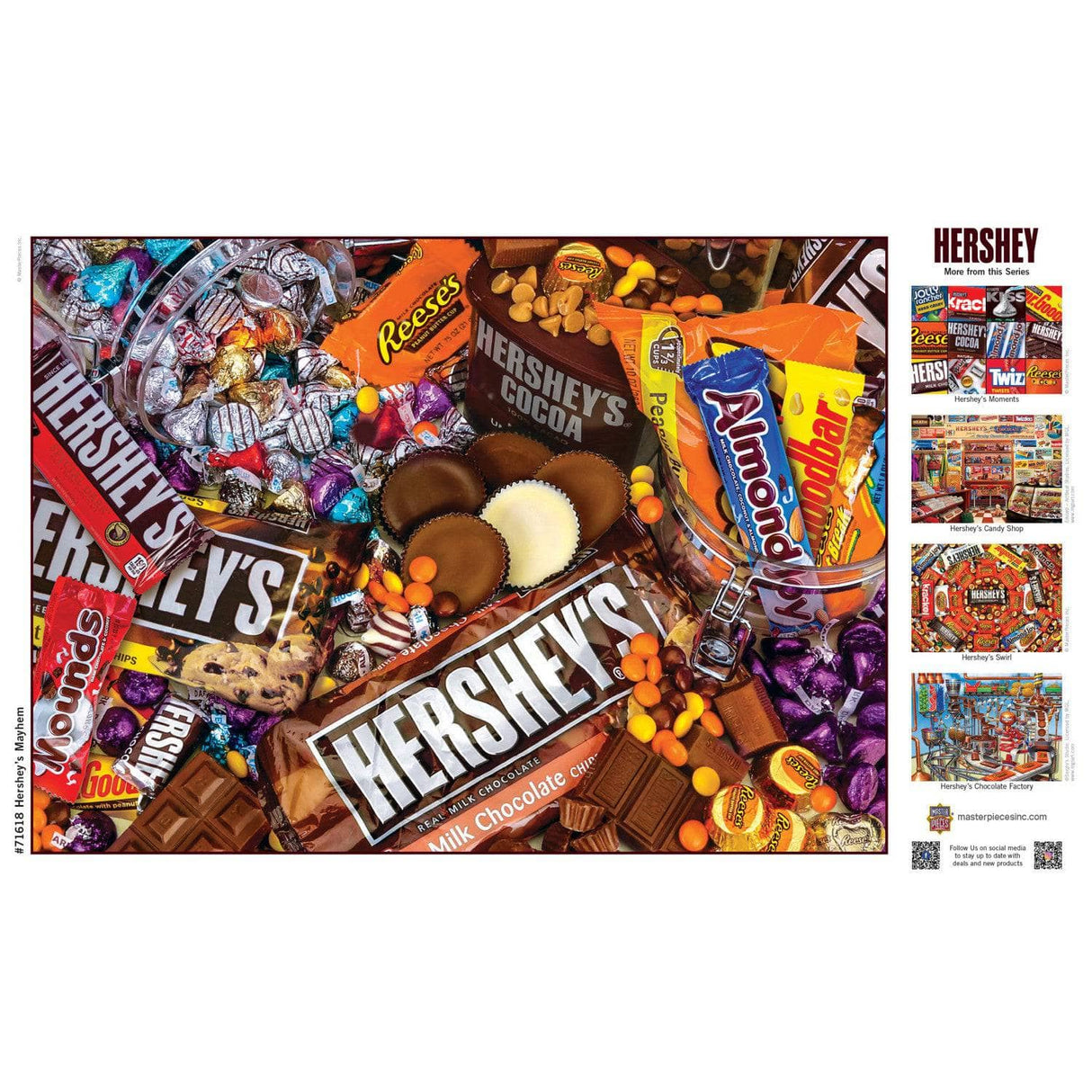Hershey's Mayhem - 1000 Piece Jigsaw Puzzle