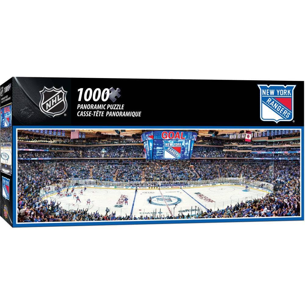 New York Rangers - 1000 Piece Panoramic Jigsaw Puzzle