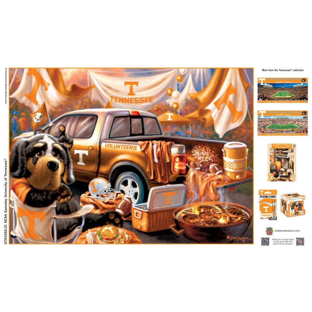 Tennessee Volunteers - Gameday 1000 Piece Jigsaw Puzzle