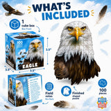 Eagle 100 Piece Shaped Jigsaw Puzzle