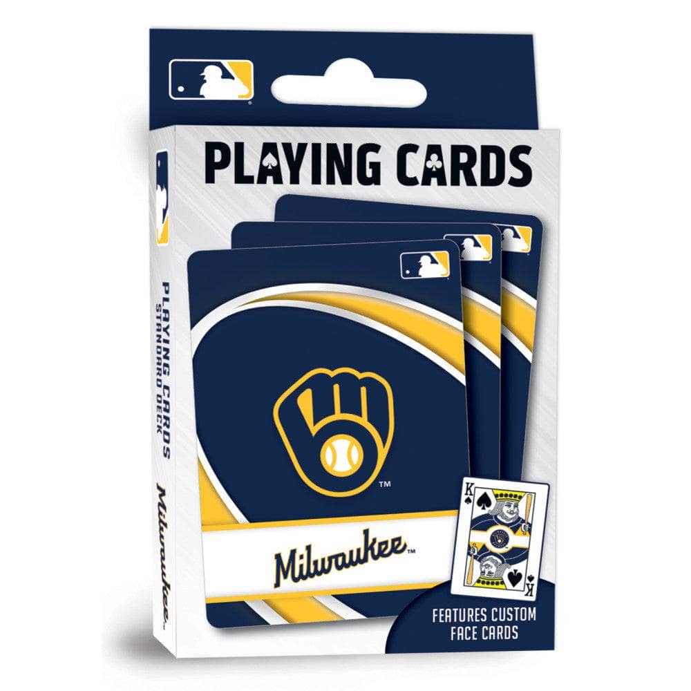 Milwaukee Brewers Playing Cards - 54 Card Deck