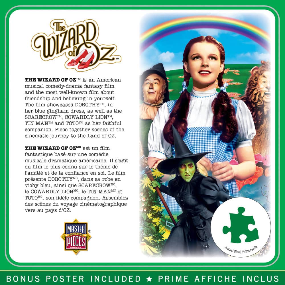 Wonderful Wizard of Oz 1000 Piece Jigsaw Puzzle