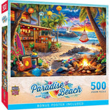 Paradise Beach - Island Hangout 500 Piece Jigsaw Puzzle