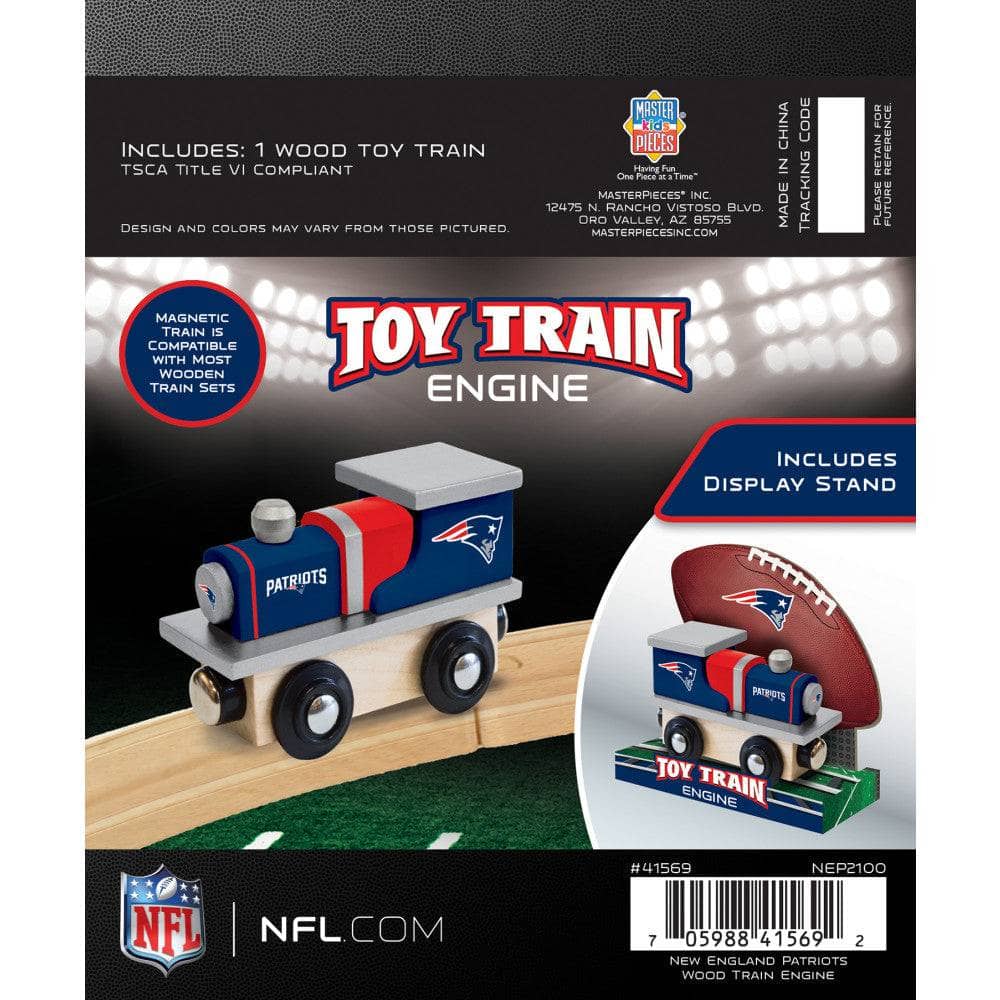 New England Patriots Toy Train Engine