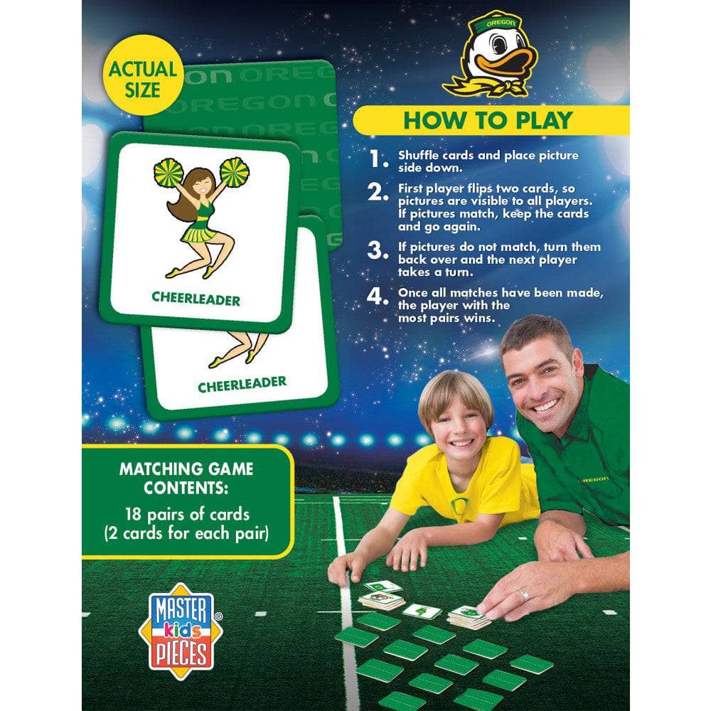 Oregon Ducks Matching Game