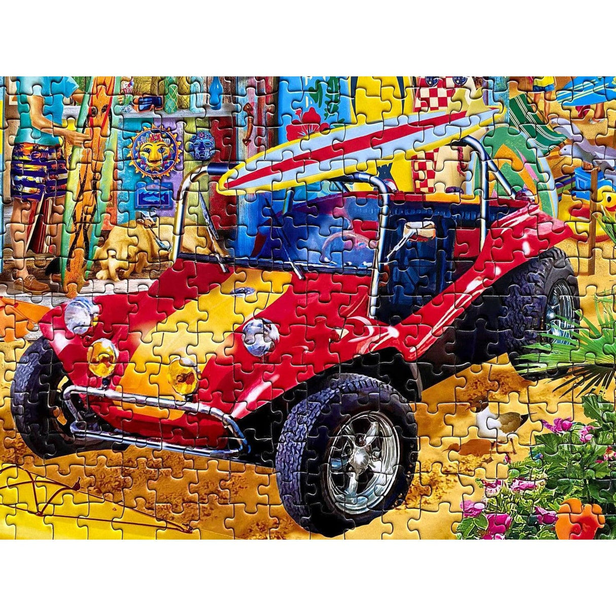 Seek & Find - Beach Time Fun 1000 Piece Jigsaw Puzzle