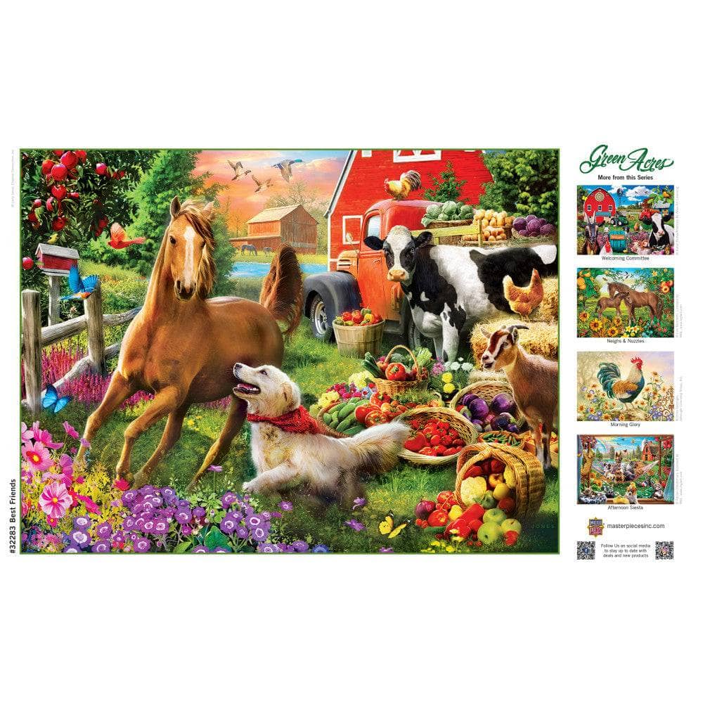 Green Acres - Best Friends 300 Piece EZ Grip Jigsaw Puzzle