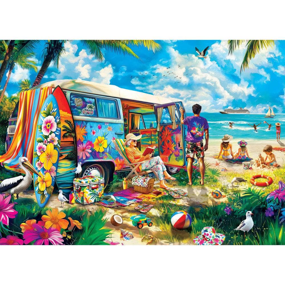 Beach Life - Beachside Bliss 1000 Piece Jigsaw Puzzle