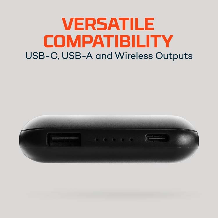 10K Wireless Power Bank ( 37 Watt-Hours)
