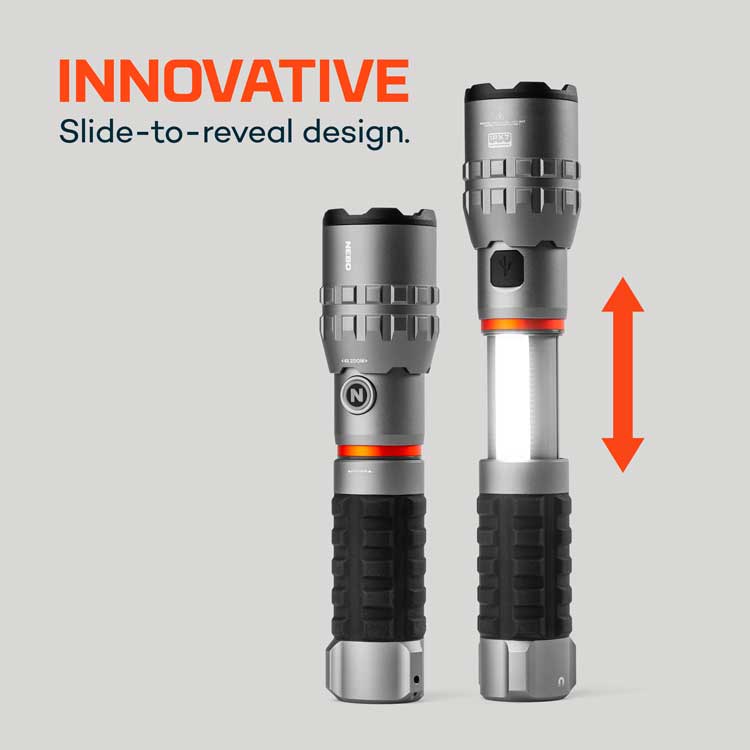 SLYDE KING 4K FLASHLIGHT & WORK LIGHT, by NEBO