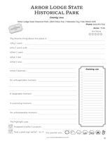 Nebraska State Parks - Adventure Planning Journal