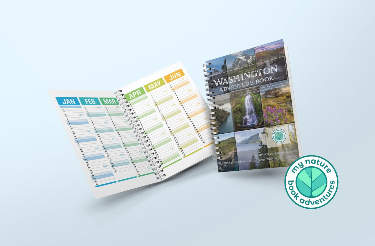 New - Washington State Parks - Adventure Book