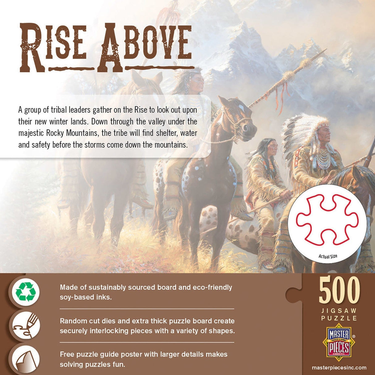 Rise Above 550 Piece Jigsaw Puzzle