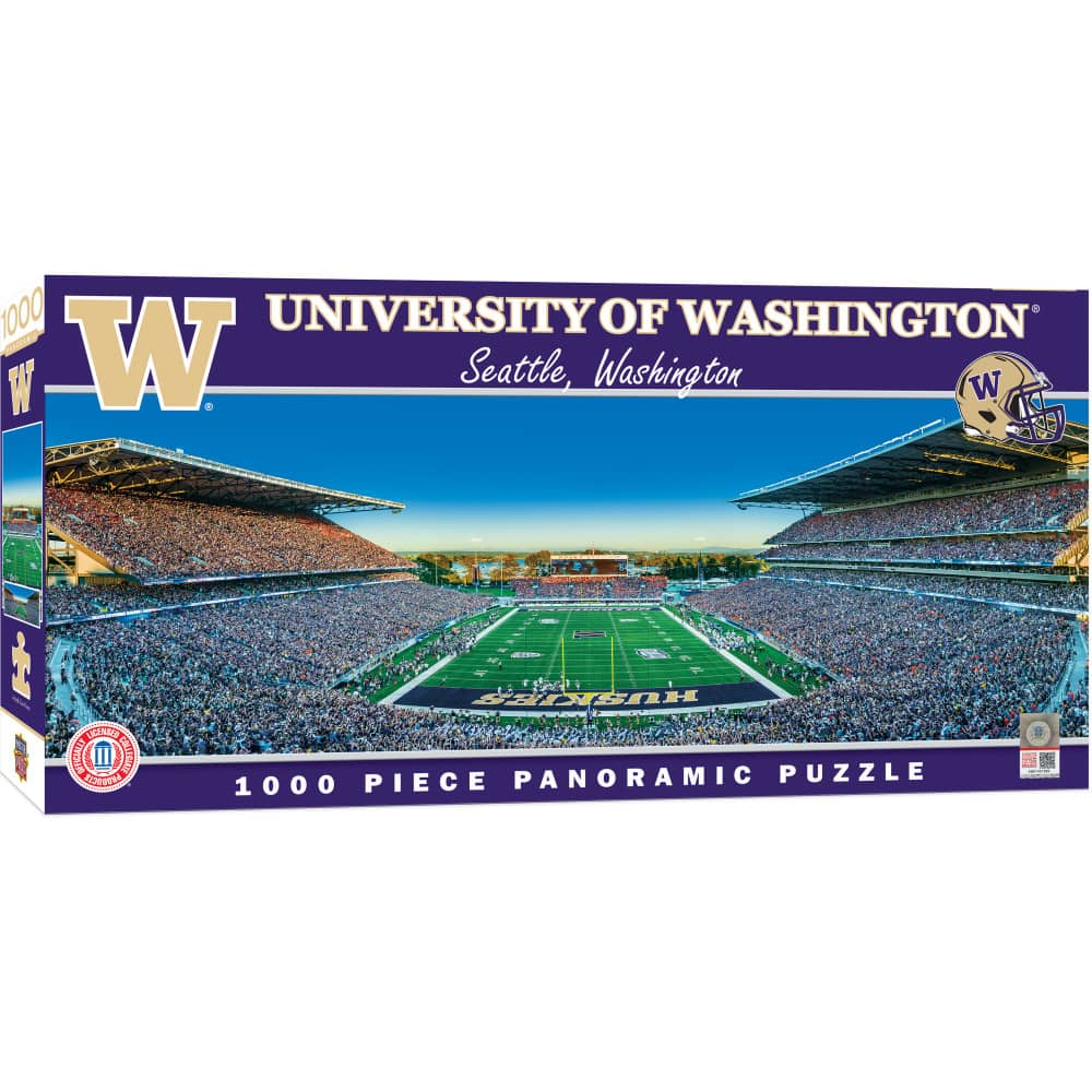 Washington Huskies - 1000 Piece Panoramic Jigsaw Puzzle
