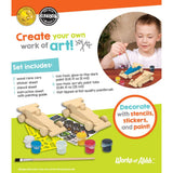 Double Racers Wood Craft & Paint Kit
