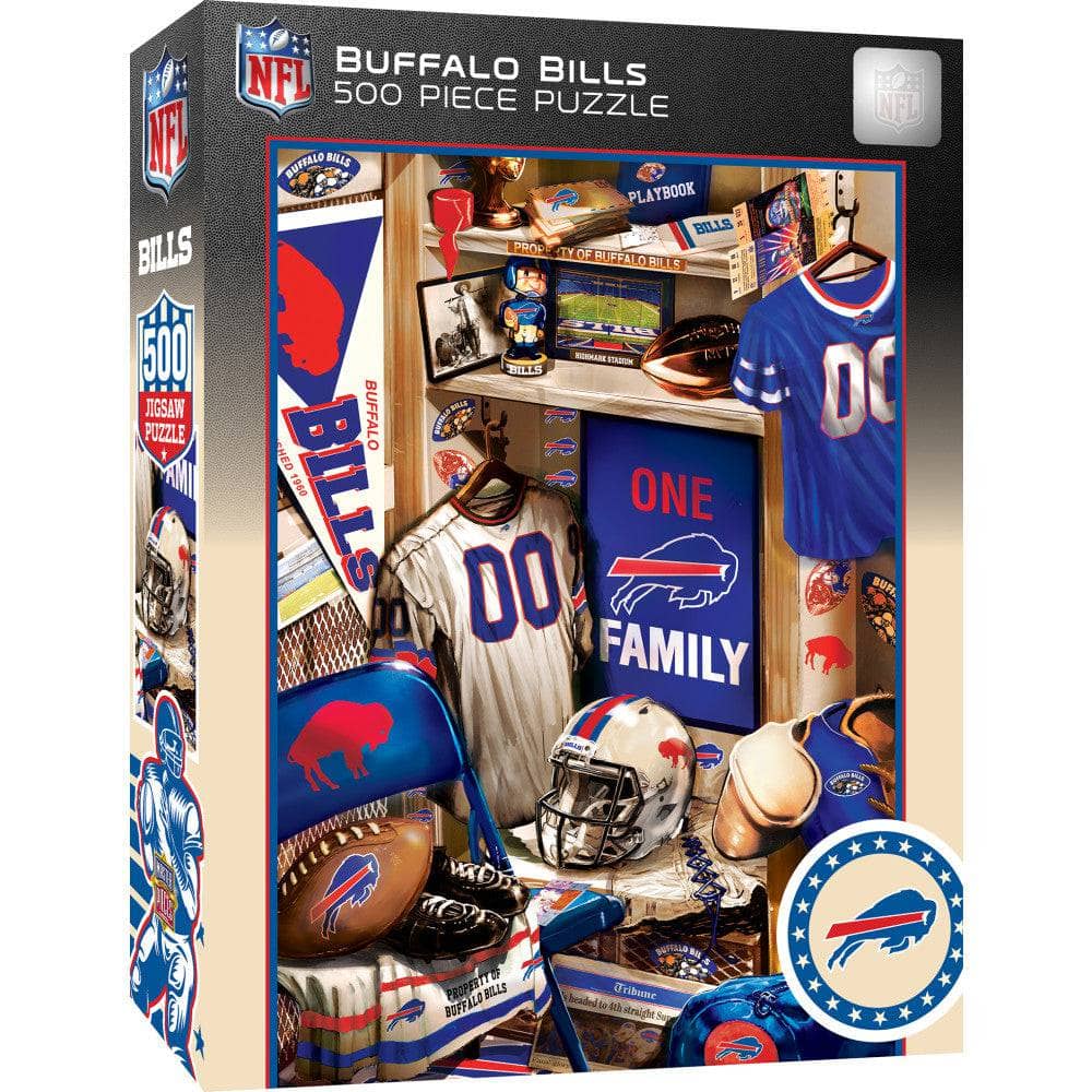 Buffalo Bills - Locker Room 500 Piece Jigsaw Puzzle