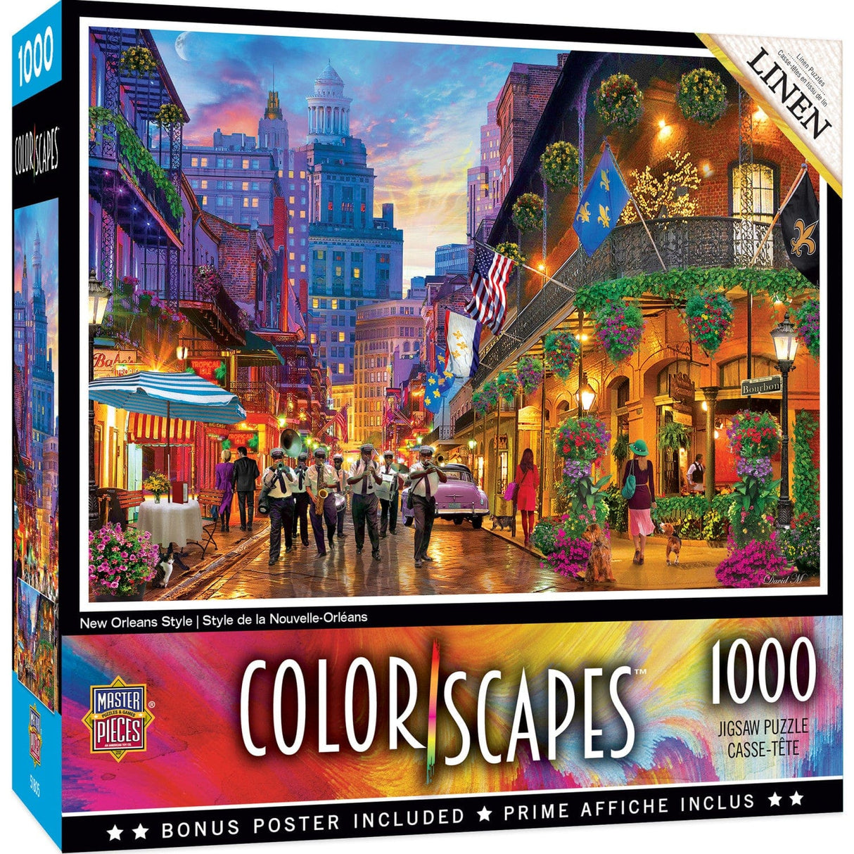 Colorscapes - New Orleans Style 1000 Piece Jigsaw Puzzle