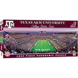 Texas A&M Aggies - 1000 Piece Panoramic Jigsaw Puzzle - End View