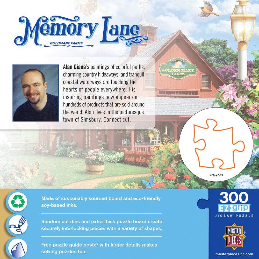Memory Lane - Goldmane Farms 300 Piece EZ Grip Jigsaw Puzzle
