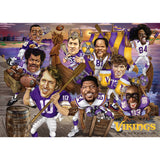 Minnesota Vikings - All-Time Greats 500 Piece Jigsaw Puzzle