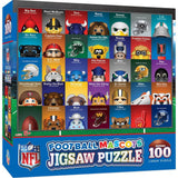 NFL Mascots 100 Piece Jigsaw Puzzle