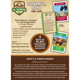 Jr Ranger - Scavenger Hunt Card Game