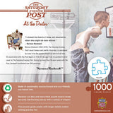 Saturday Evening Post - At the Doctor 1000 Piece Jigsaw Puzzle