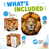 Lion 100 Piece Shaped Jigsaw Puzzle