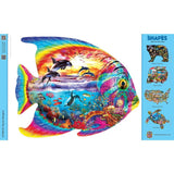 Shapes - Tropical Menagerie 1000 Piece Shaped Jigsaw Puzzle